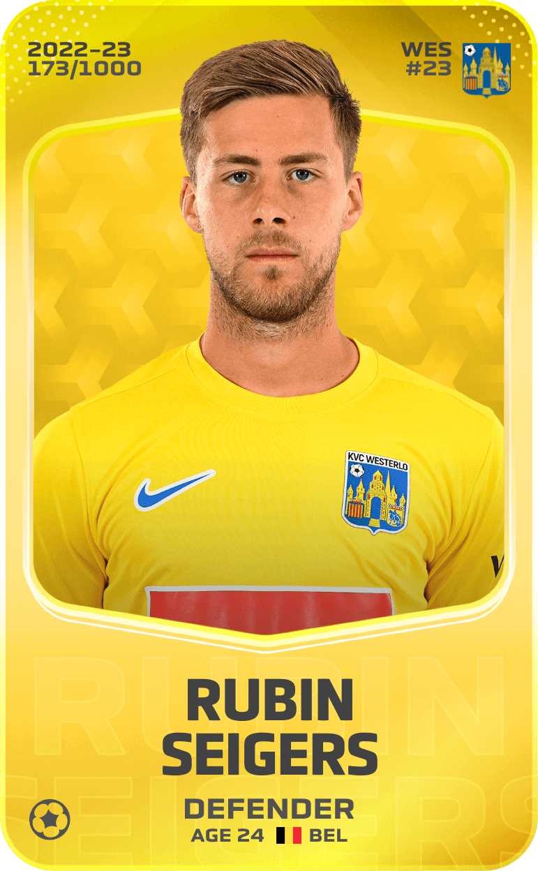 Rubin Seigers 2022-23 • Limited 173/1000
