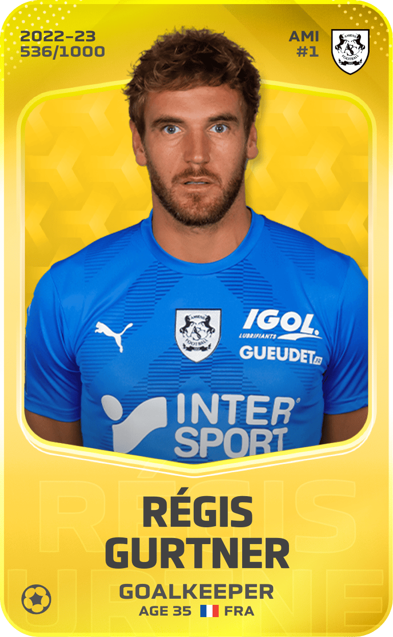 Régis Gurtner 2022-23 • Limited 536/1000