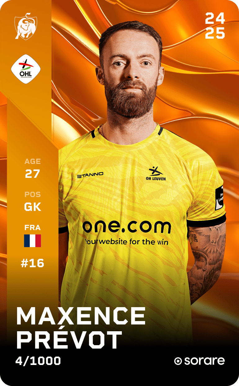 Maxence Prévot 2024-25 • Limited 4/1000