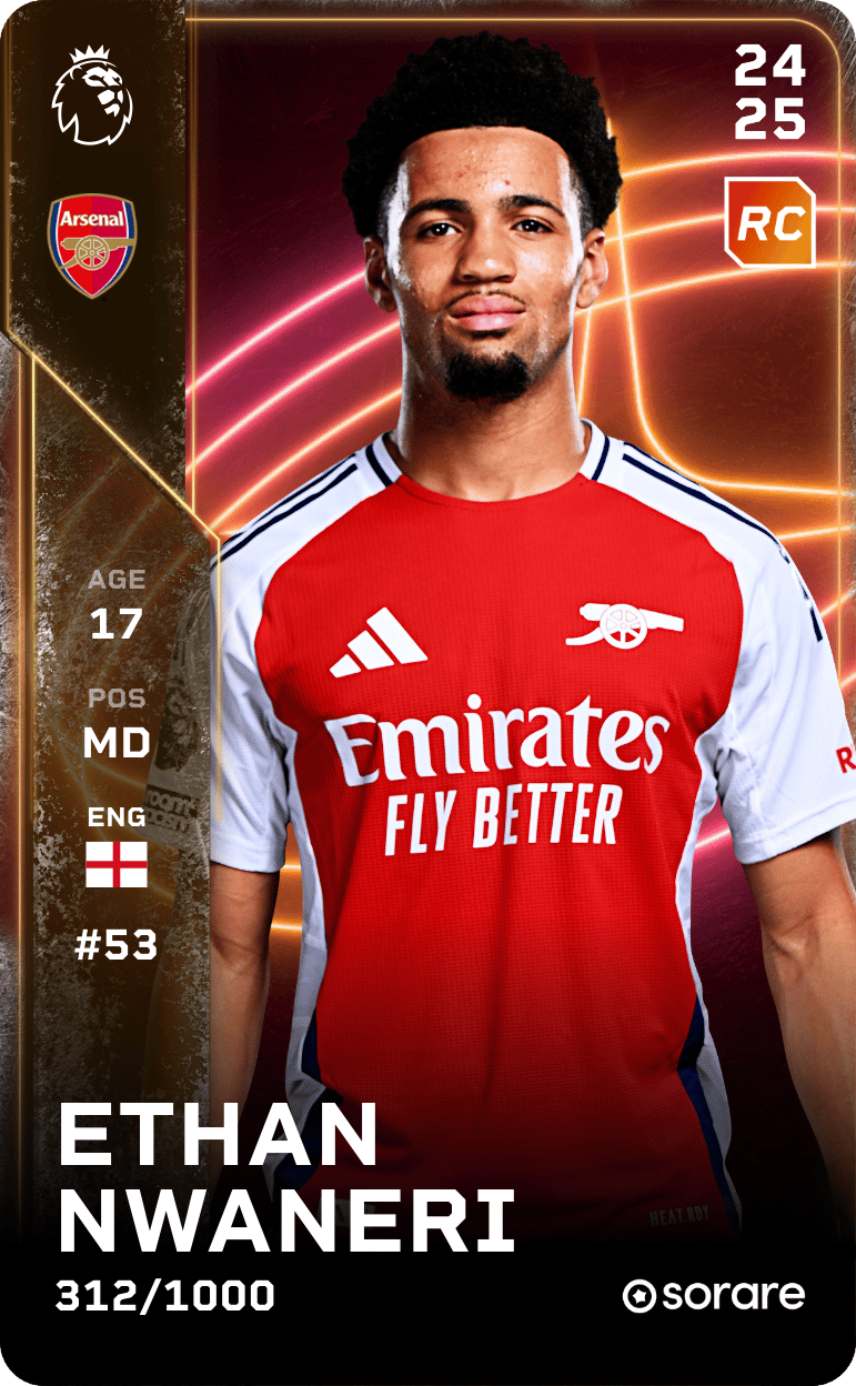 Ethan Nwaneri 2024-25 • Limited 312/1000