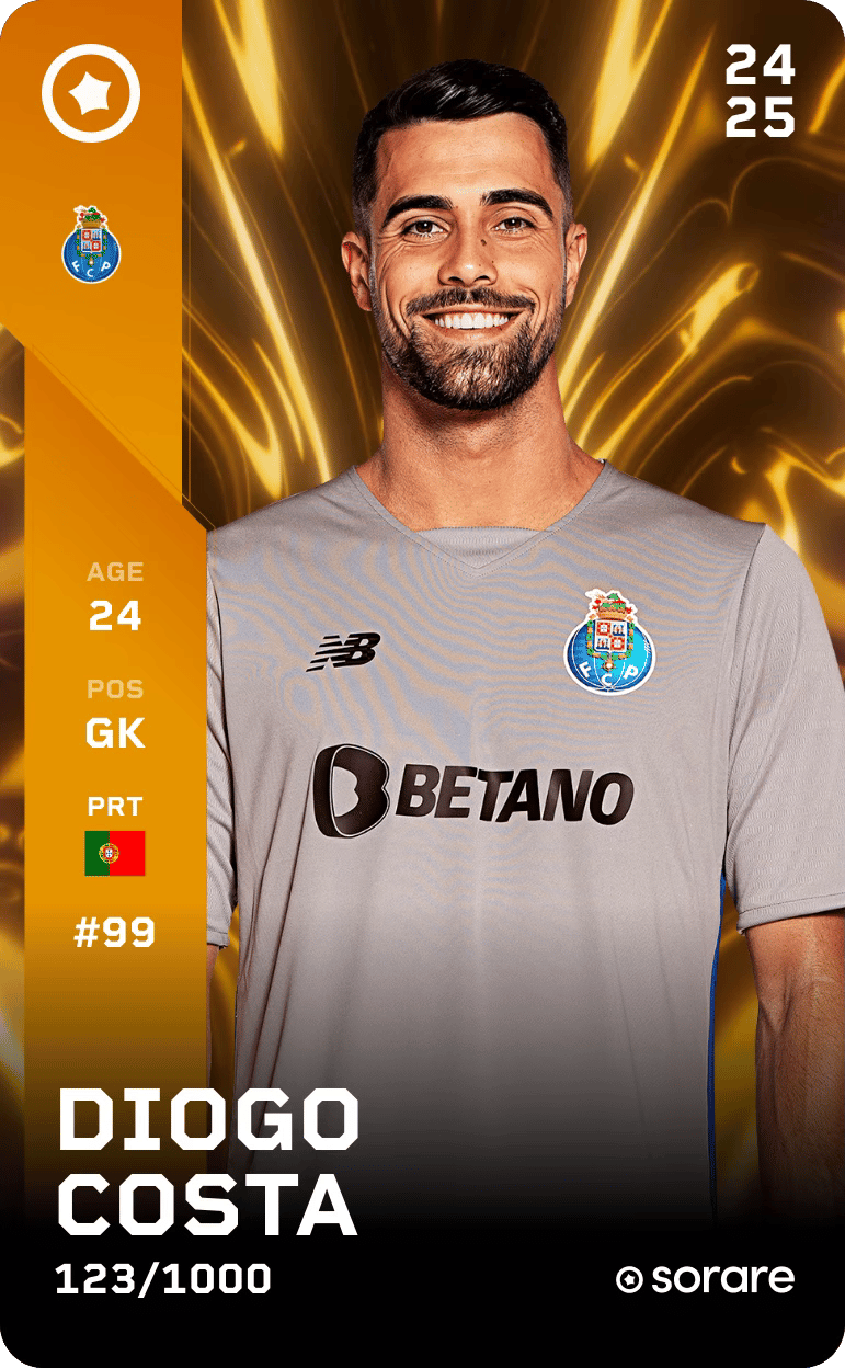Diogo Costa 2024-25 • Limited 123/1000