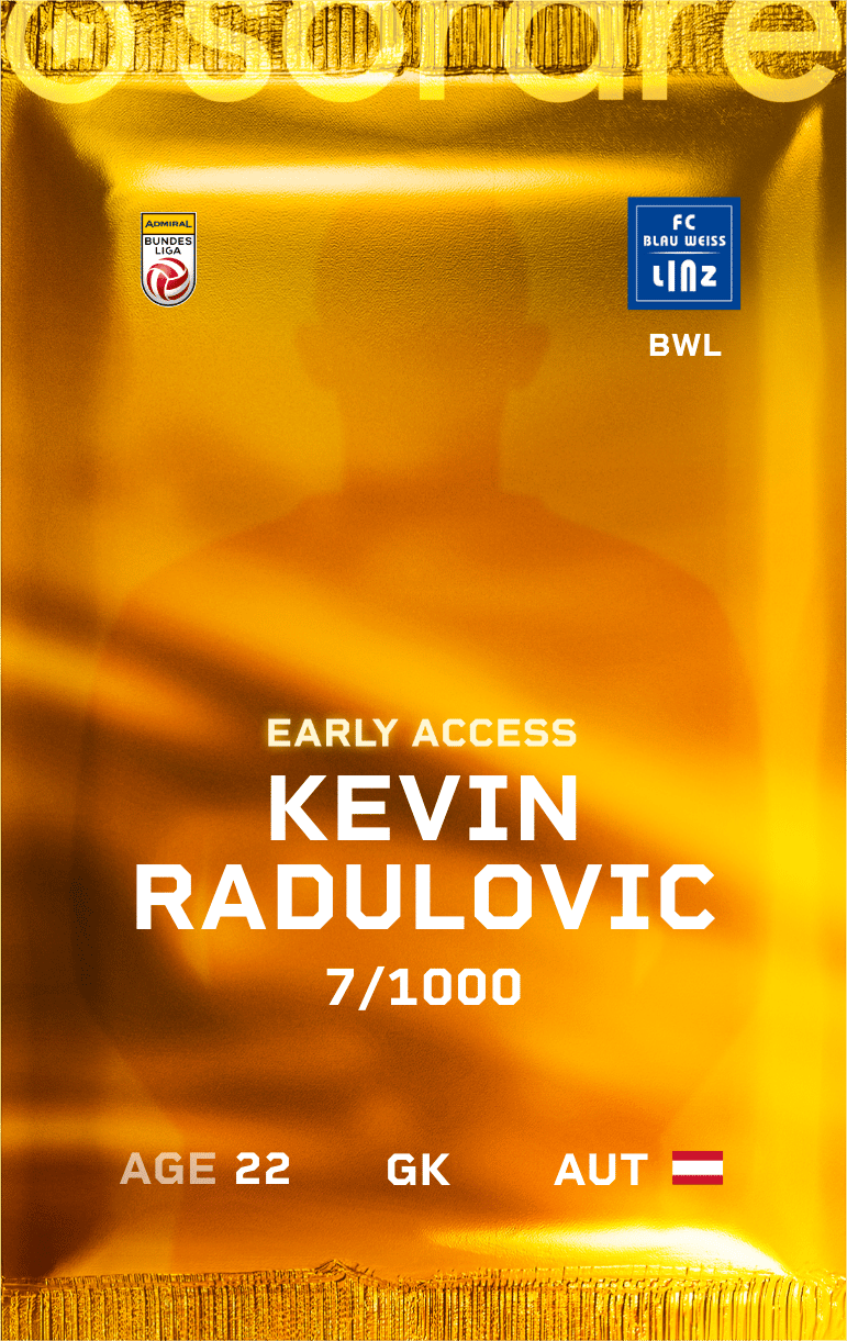 Kevin Radulovic 2024-25 • Limited 7/1000