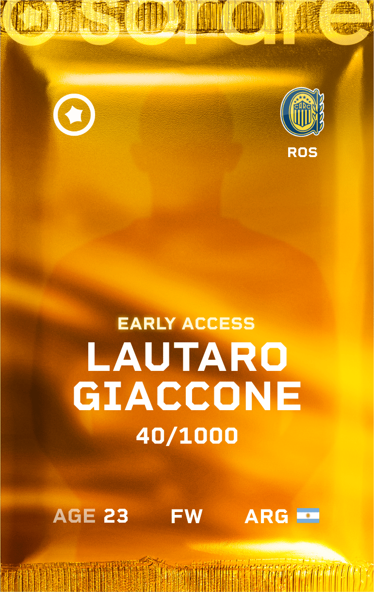 Lautaro Giaccone 2025-26 • Limited 40/1000