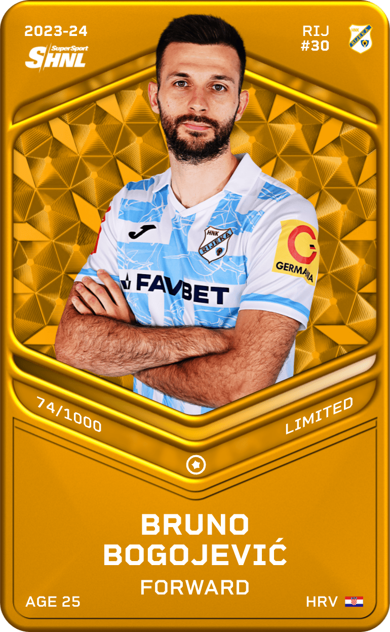 Bruno Bogojević 2023-24 • Limited 74/1000