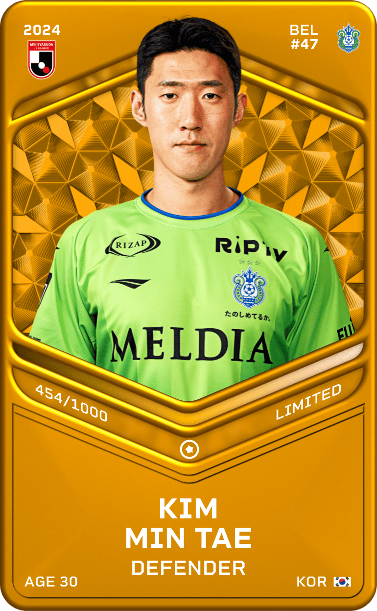 KIM MIN TAE 2024-25 • Limited 454/1000