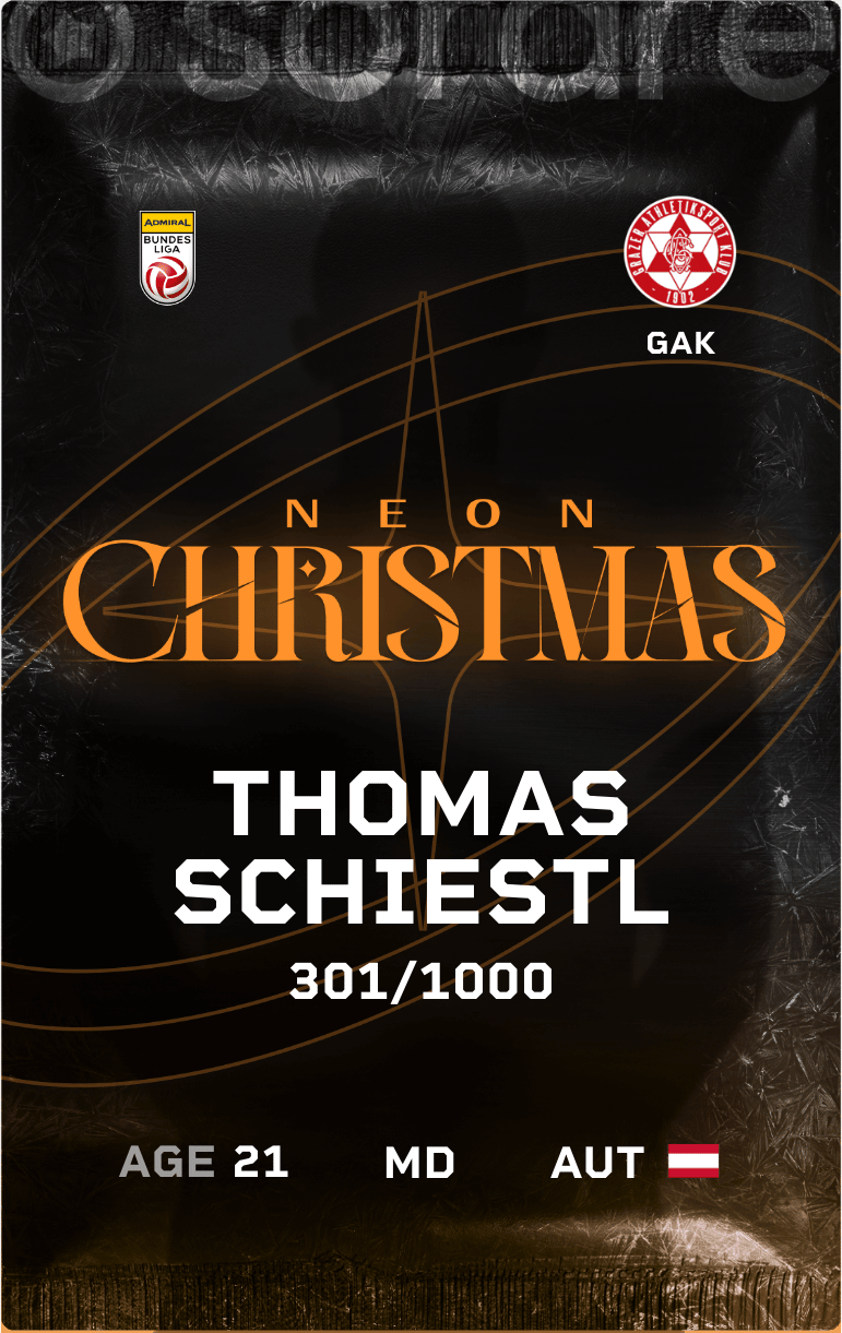 Thomas Schiestl 2024-25 • Limited 301/1000