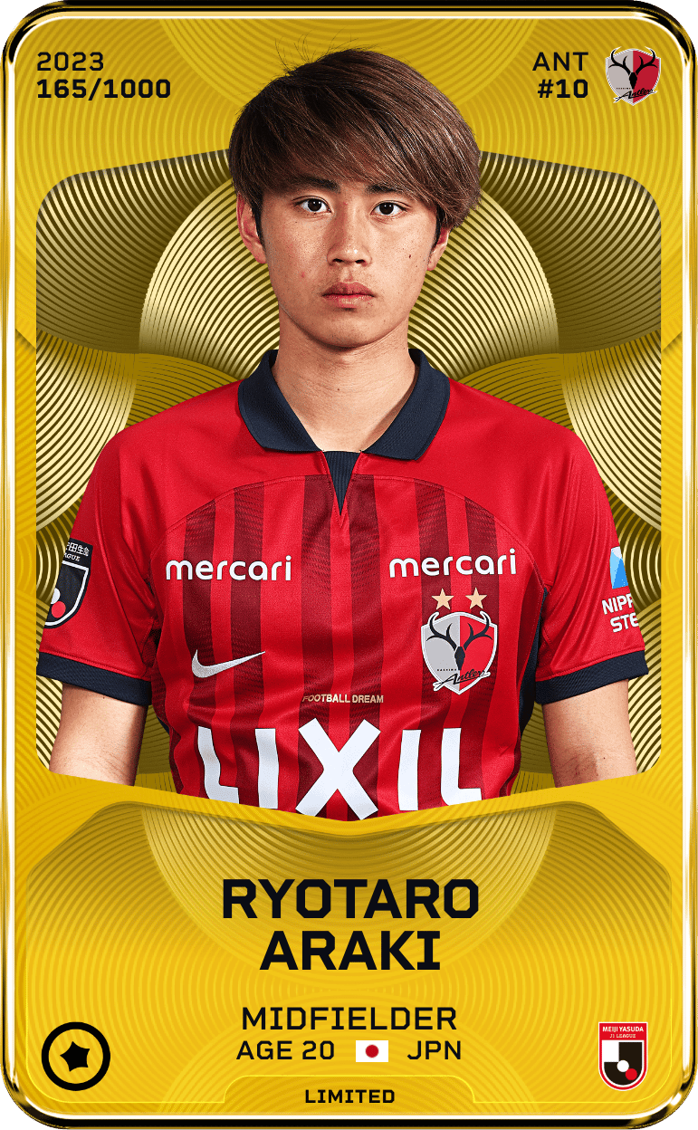 Ryotaro Araki 2023-24 • Limited 165/1000