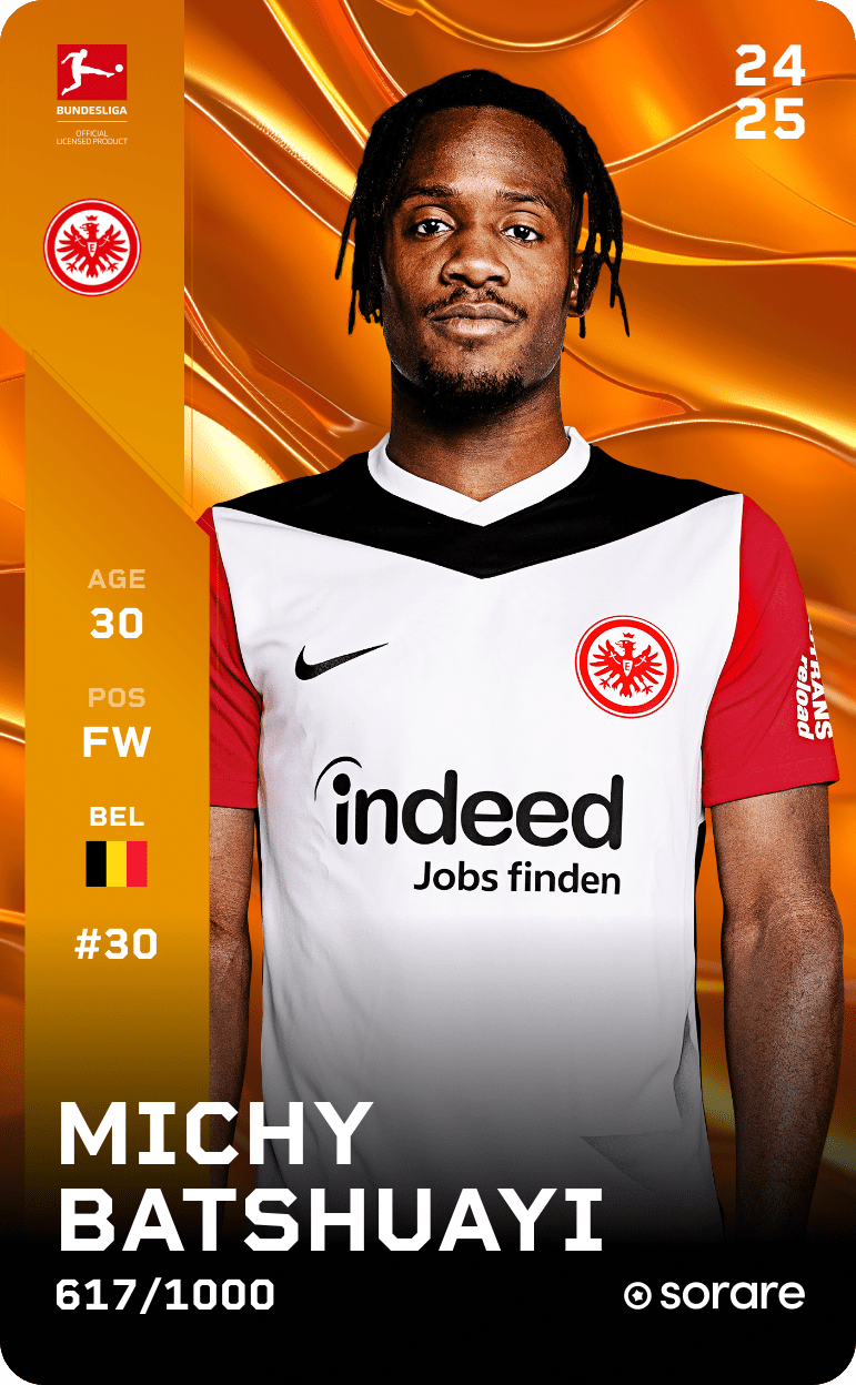 Michy Batshuayi 2024-25 • Limited 617/1000