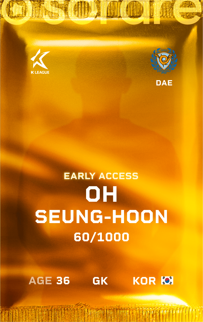 Oh Seung-Hoon 2025-26 • Limited 60/1000