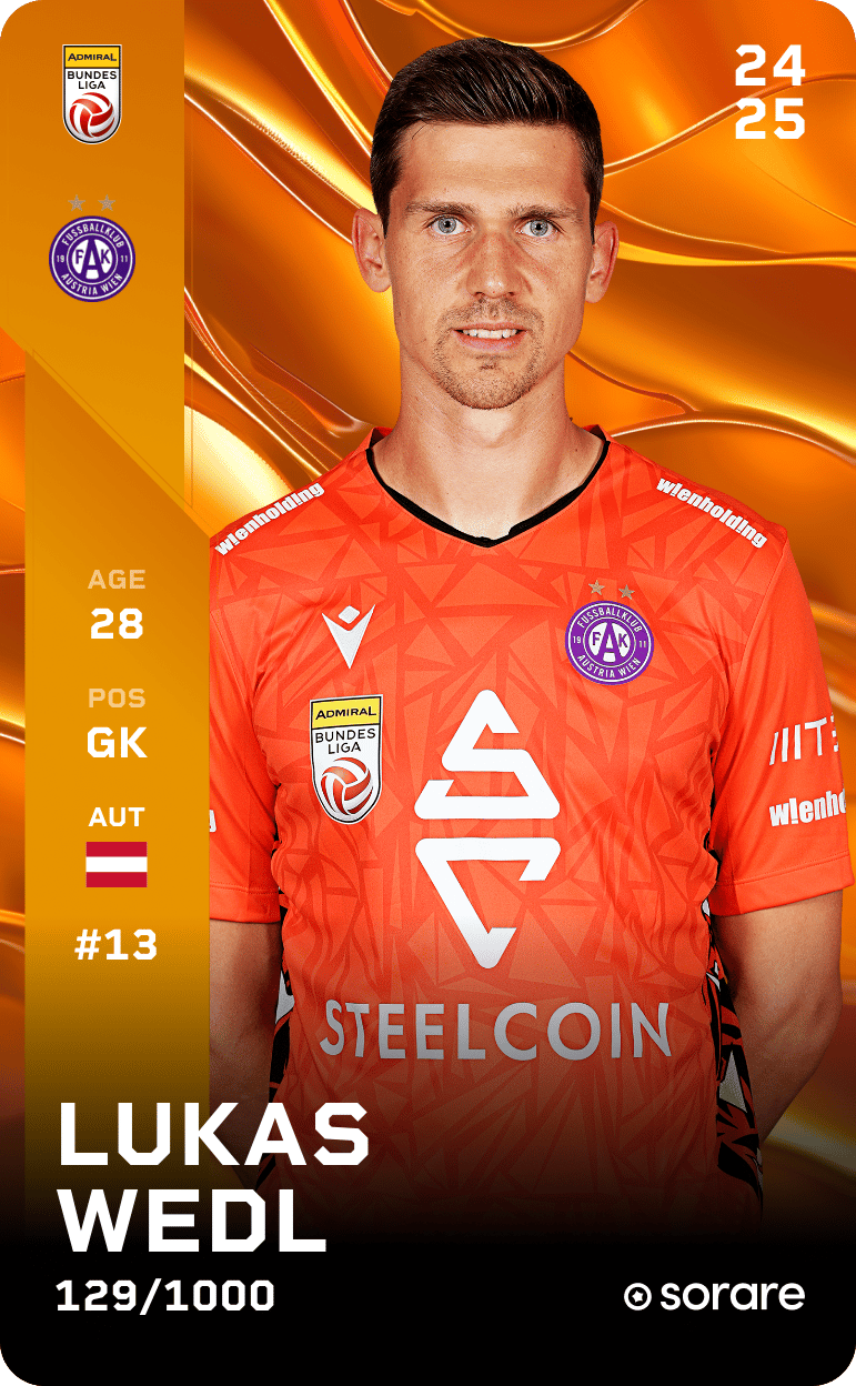 Lukas Wedl 2024-25 • Limited 129/1000