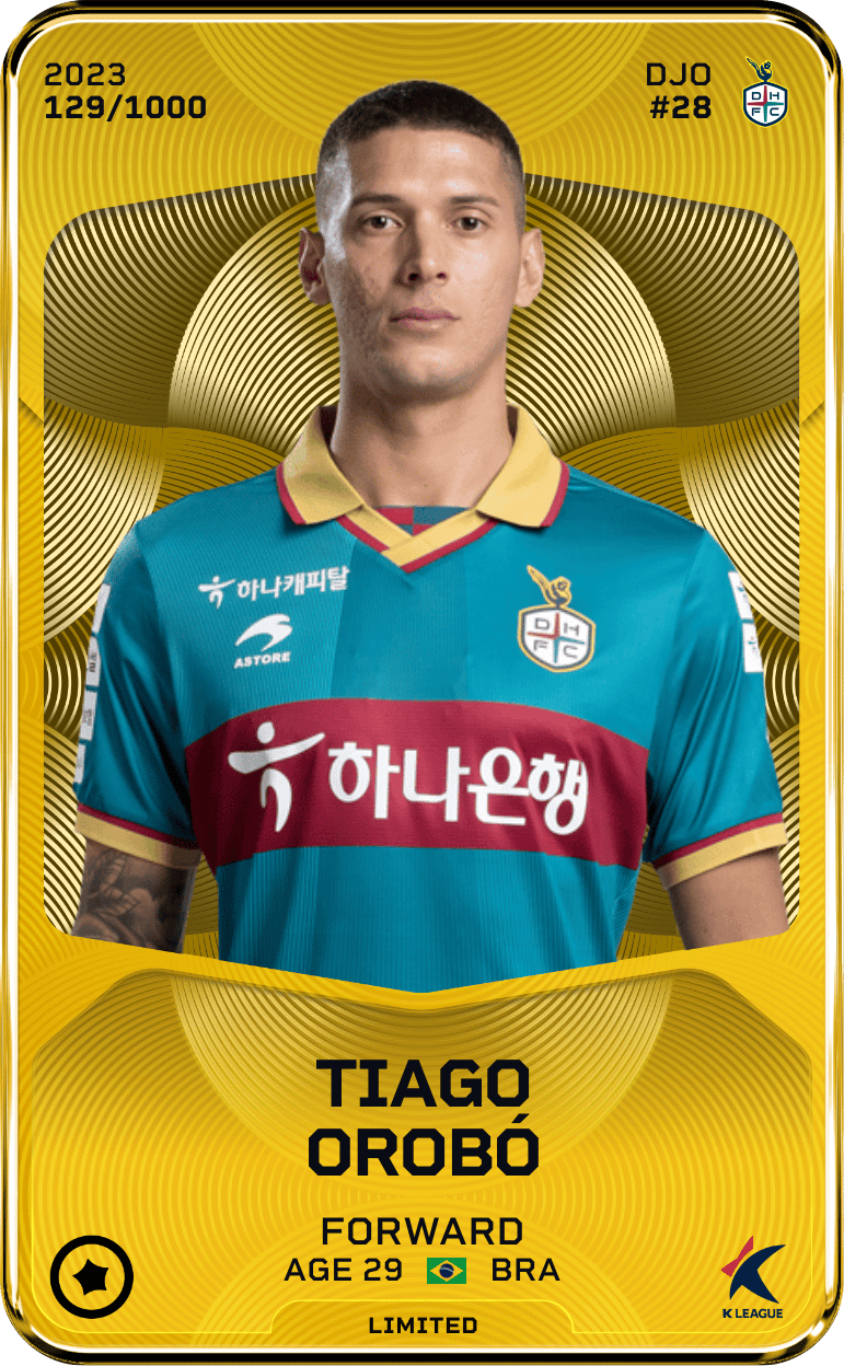Tiago Orobó 2023-24 • Limited 129/1000