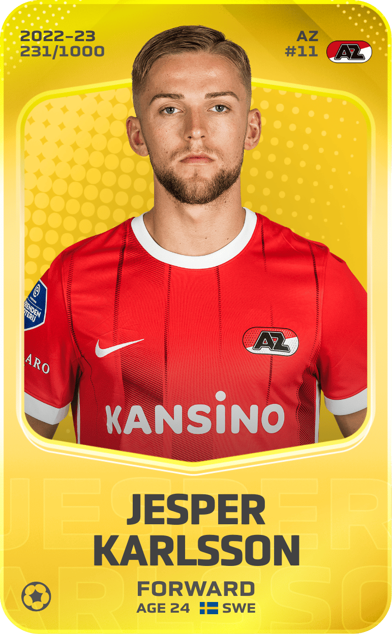 Jesper Karlsson 2022-23 • Limited 231/1000