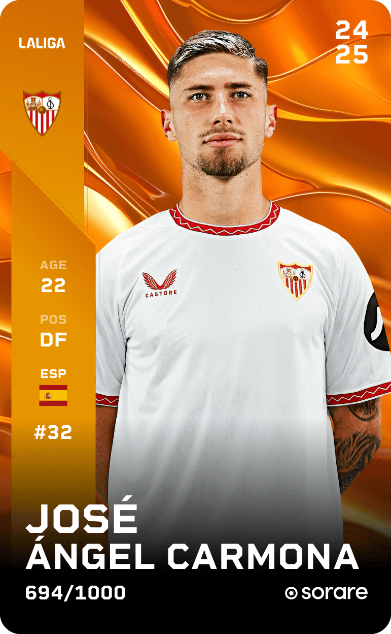 José Ángel Carmona 2024-25 • Limited 694/1000