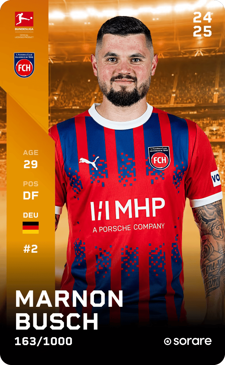 Marnon Busch 2024-25 • Limited 163/1000