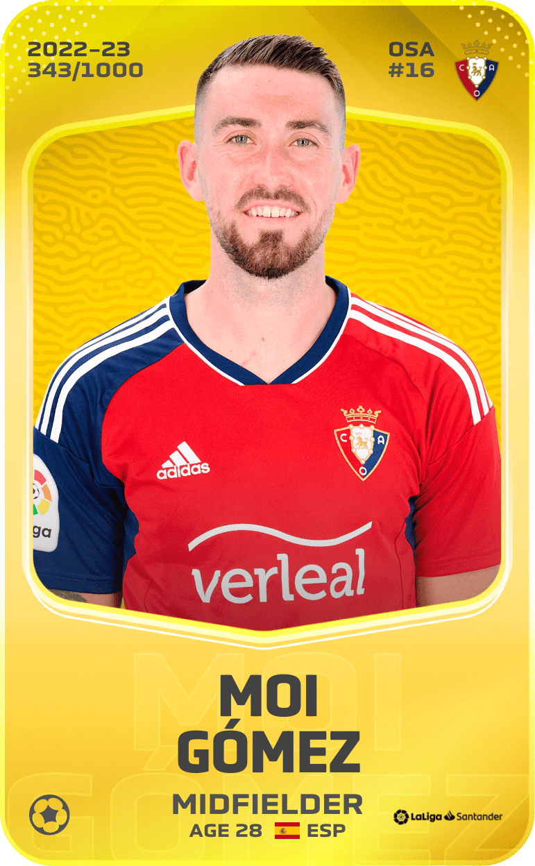 Moi Gómez 2022-23 • Limited 343/1000