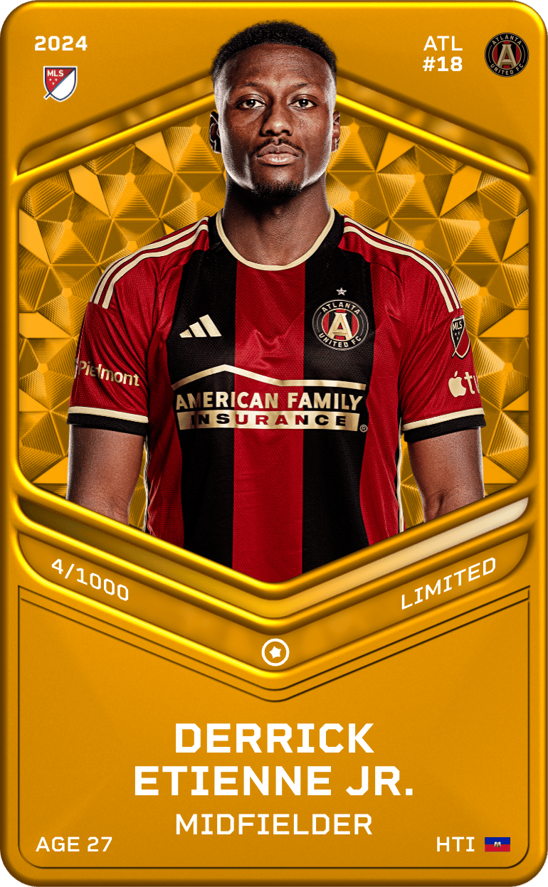 Derrick Etienne Jr. 2024-25 • Limited 4/1000