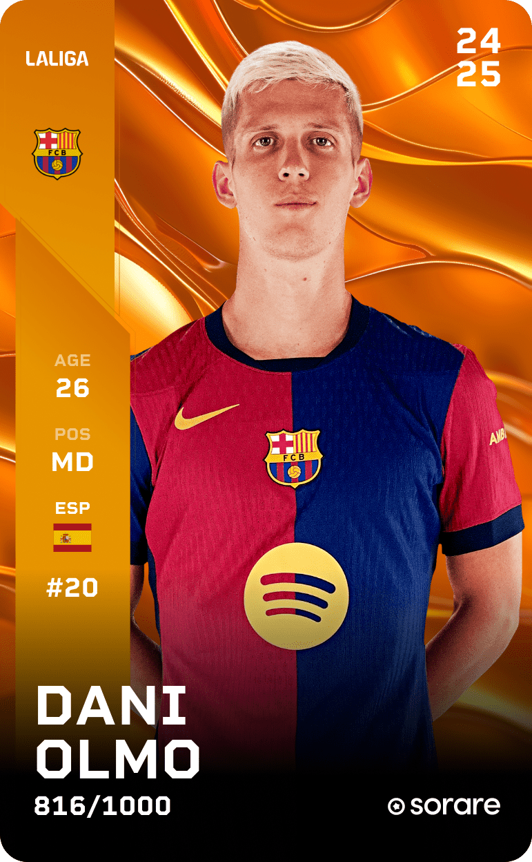 Dani Olmo 2024-25 • Limited 816/1000