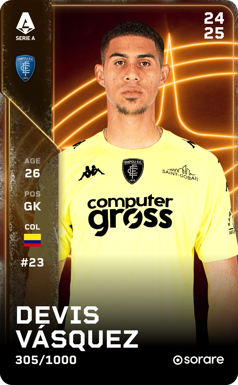 Devis Vásquez 2024-25 • Limited 305/1000