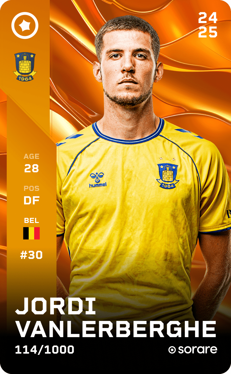 Jordi Vanlerberghe 2024-25 • Limited 114/1000