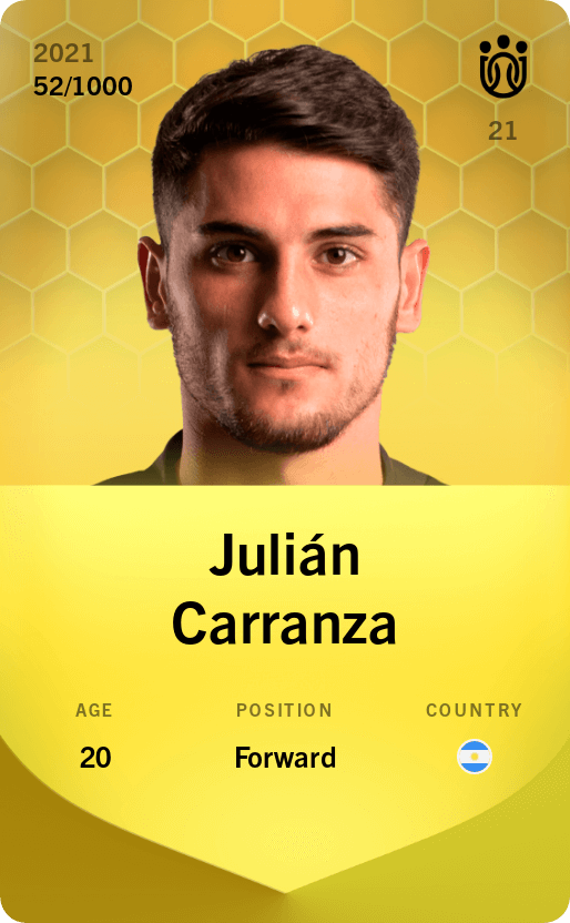 Julián Carranza 2021-22 • Limited 52/1000