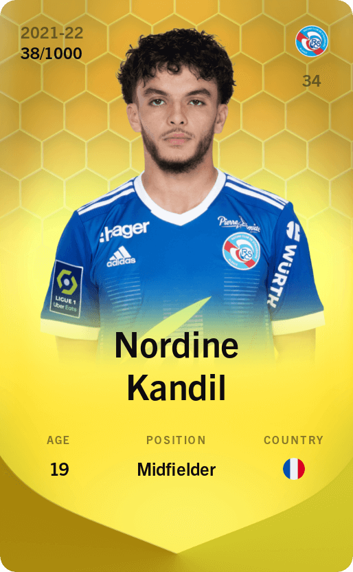 Nordine Kandil 2021-22 • Limited 38/1000