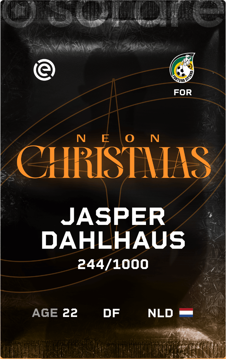 Jasper Dahlhaus 2024-25 • Limited 244/1000