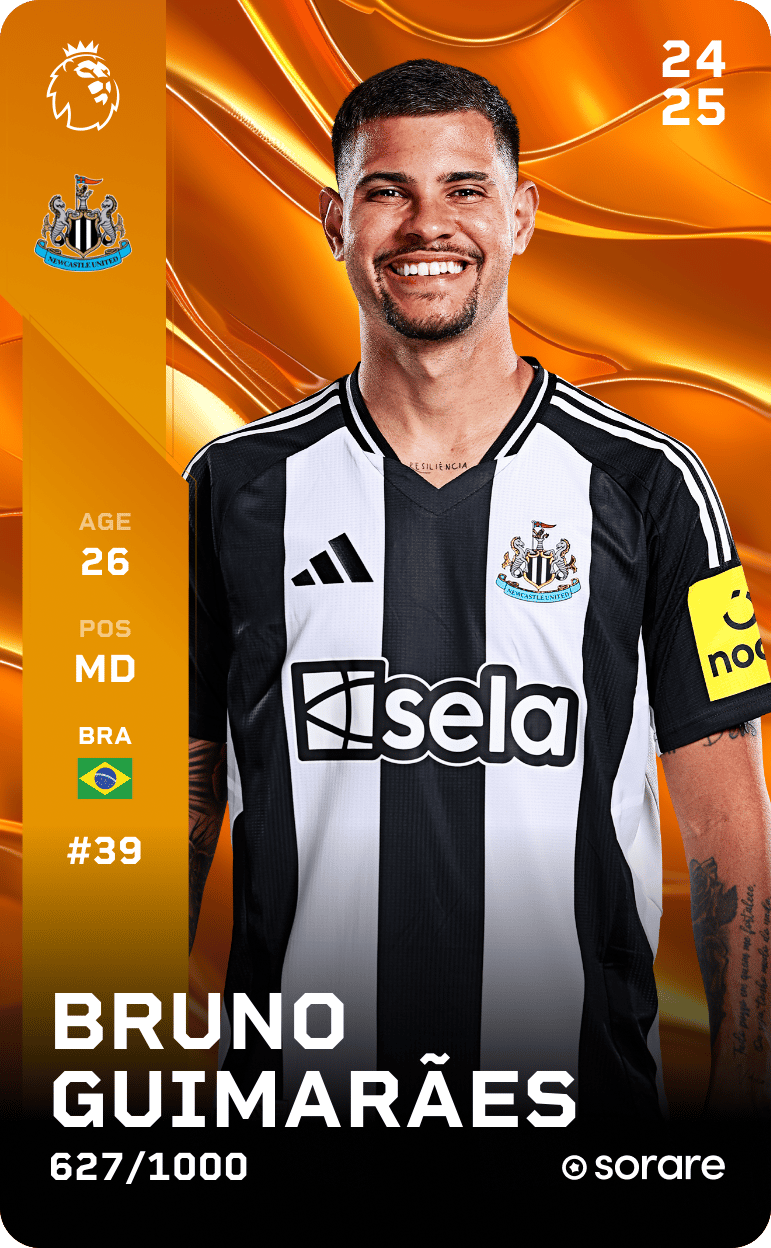 Bruno Guimarães 2024-25 • Limited 627/1000