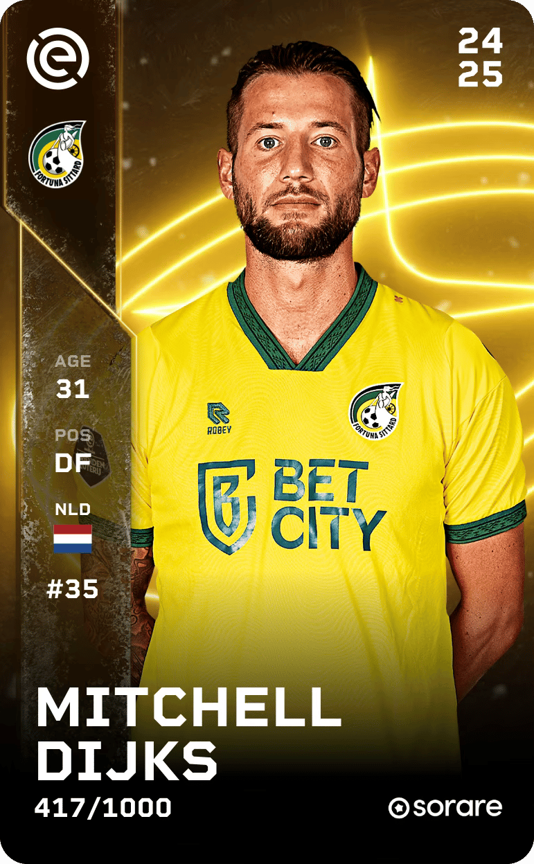 Mitchell Dijks 2024-25 • Limited 417/1000