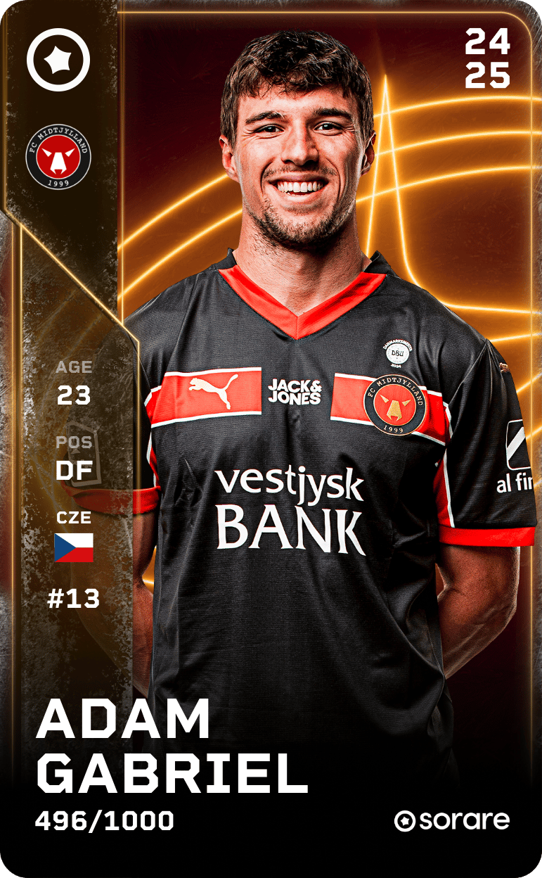 Adam Gabriel 2024-25 • Limited 496/1000
