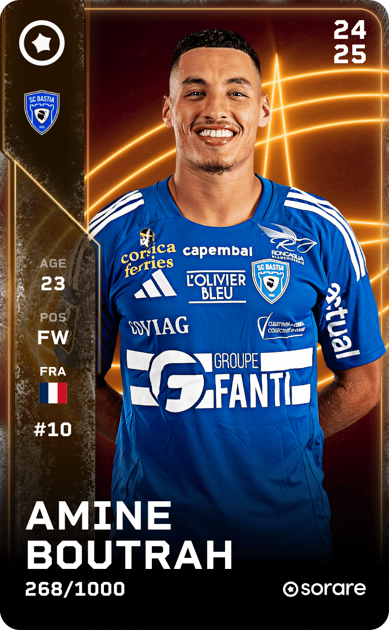 Amine Boutrah 2024-25 • Limited 268/1000