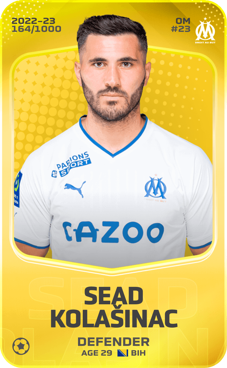 Sead Kolašinac 2022-23 • Limited 164/1000