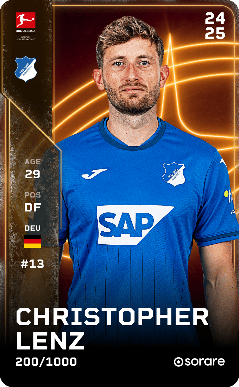 Christopher Lenz 2024-25 • Limited 200/1000