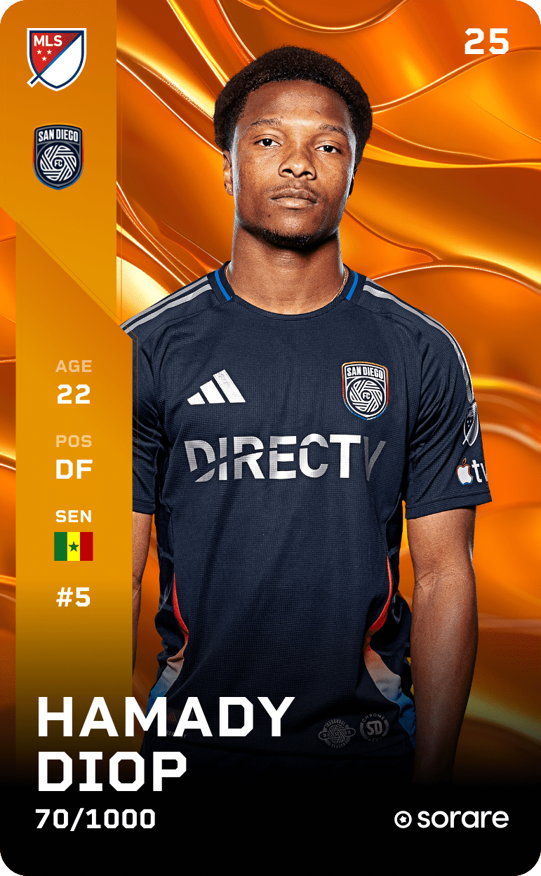 Hamady Diop 2025-26 • Limited 70/1000