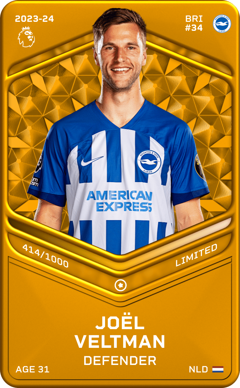 Joël Veltman 2023-24 • Limited 414/1000