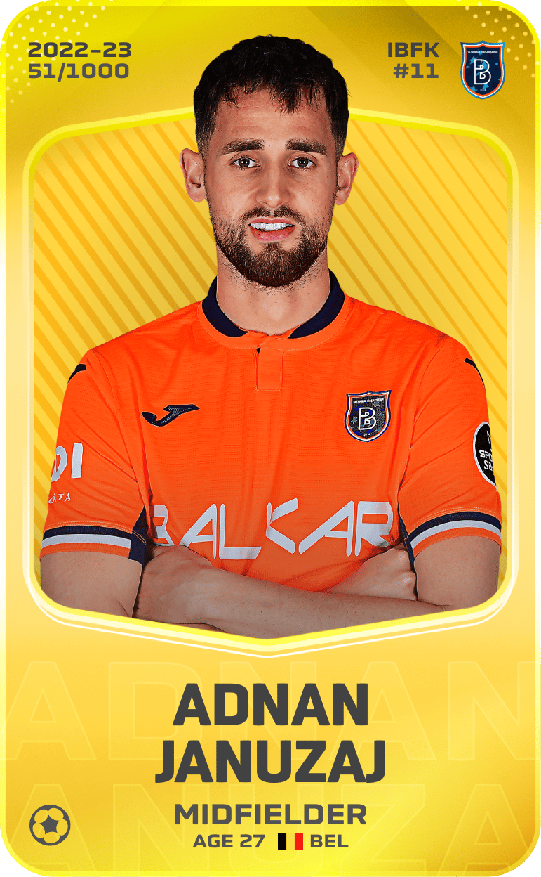 Adnan Januzaj 2022-23 • Limited 51/1000