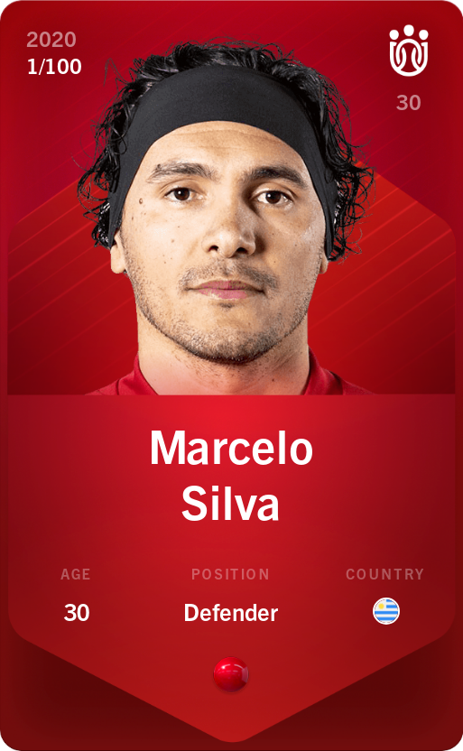 Sorare - Sorare Official - Marcelo Silva 2020-21 • Rare 1/100 - NFT # 60088412913487368162356283729950118023053386667044241438292076068094263735183
