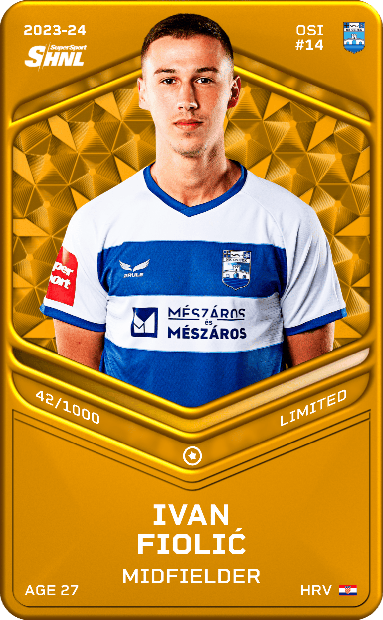 Ivan Fiolić 2023-24 • Limited 42/1000