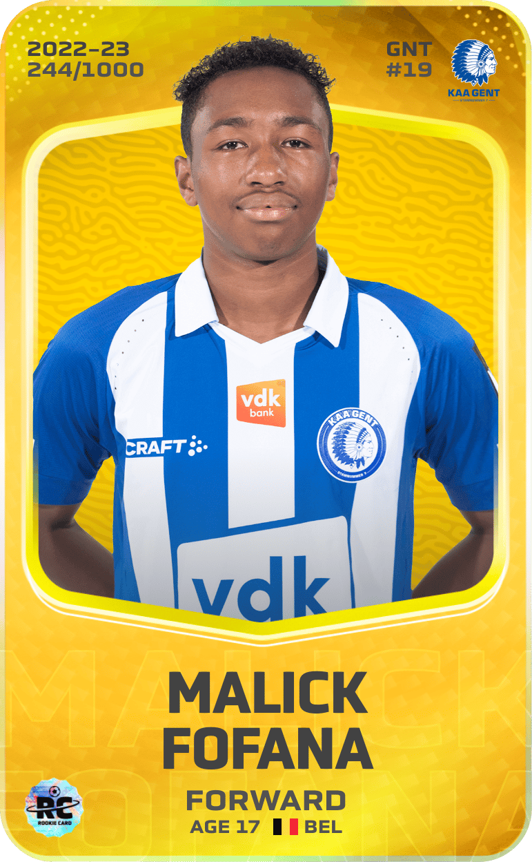 Malick Fofana 2022-23 • Limited 244/1000