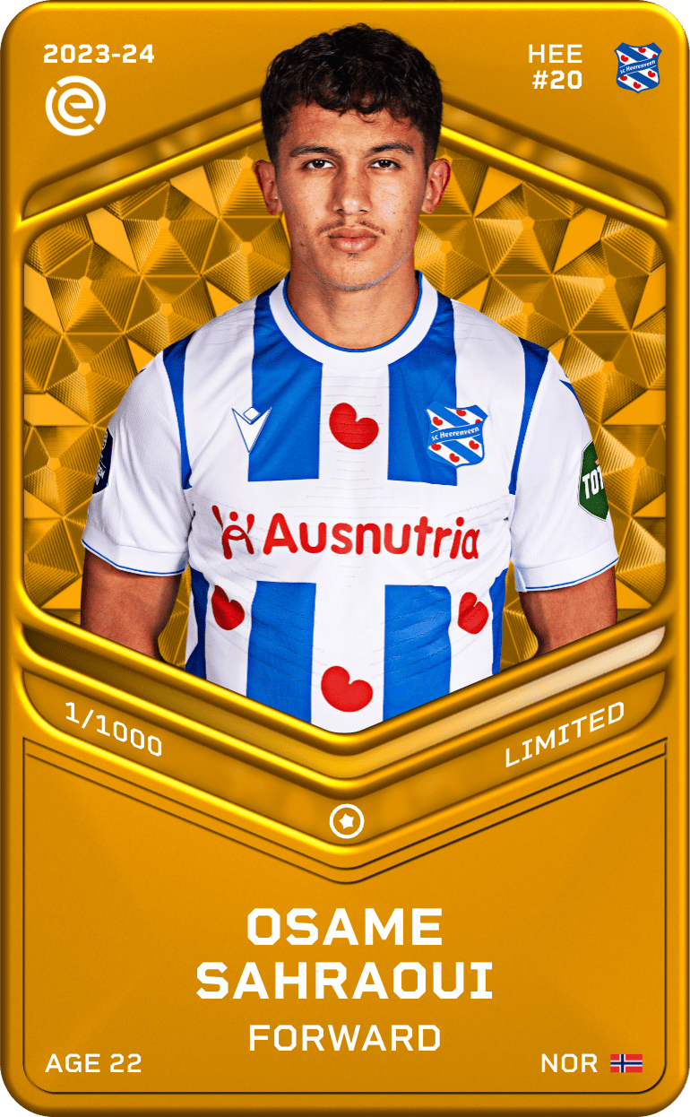 Osame Sahraoui 2023-24 • Limited 1/1000