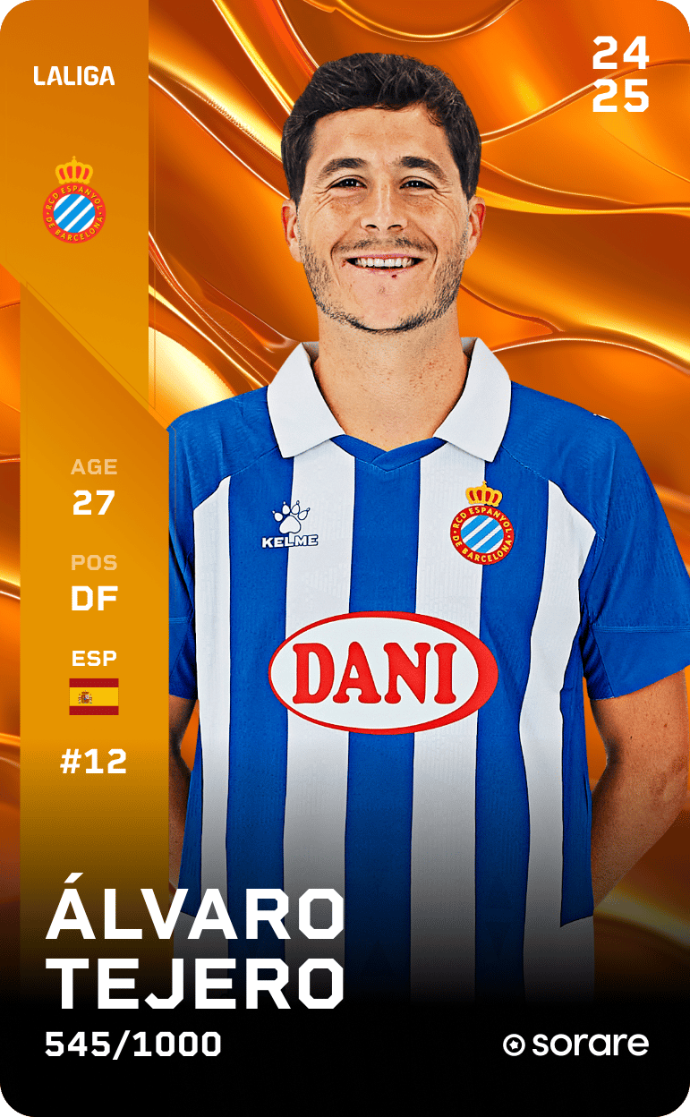 Álvaro Tejero 2024-25 • Limited 545/1000