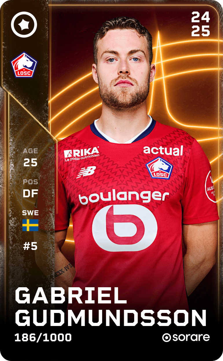 Gabriel Gudmundsson 2024-25 • Limited 186/1000
