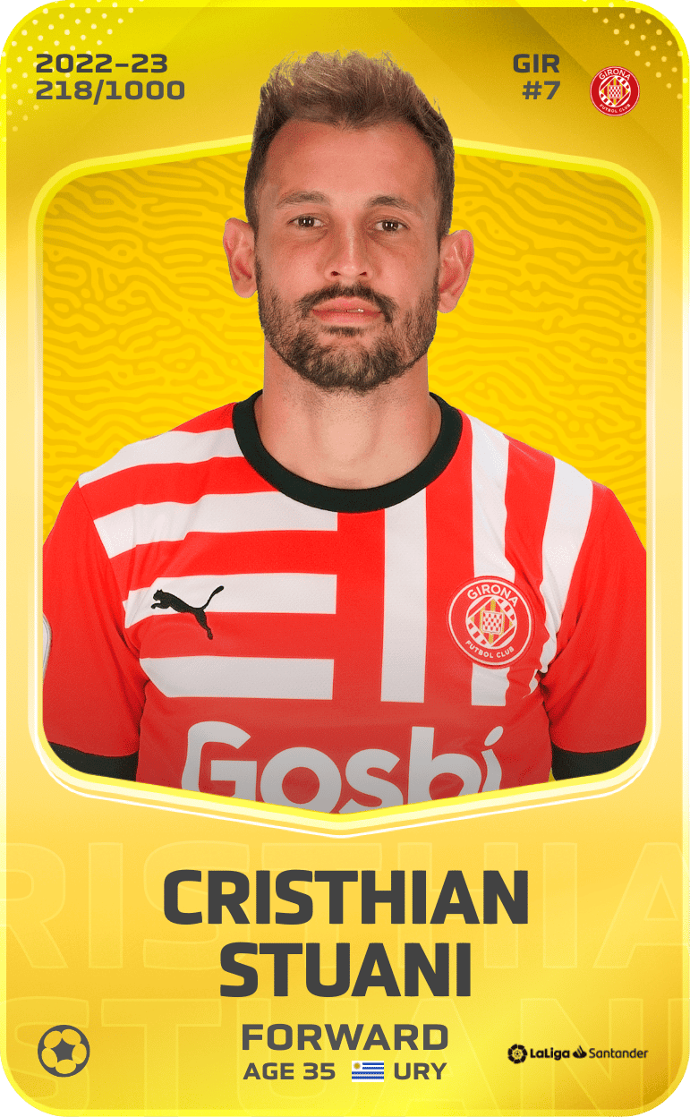 Cristhian Stuani 2022-23 • Limited 218/1000