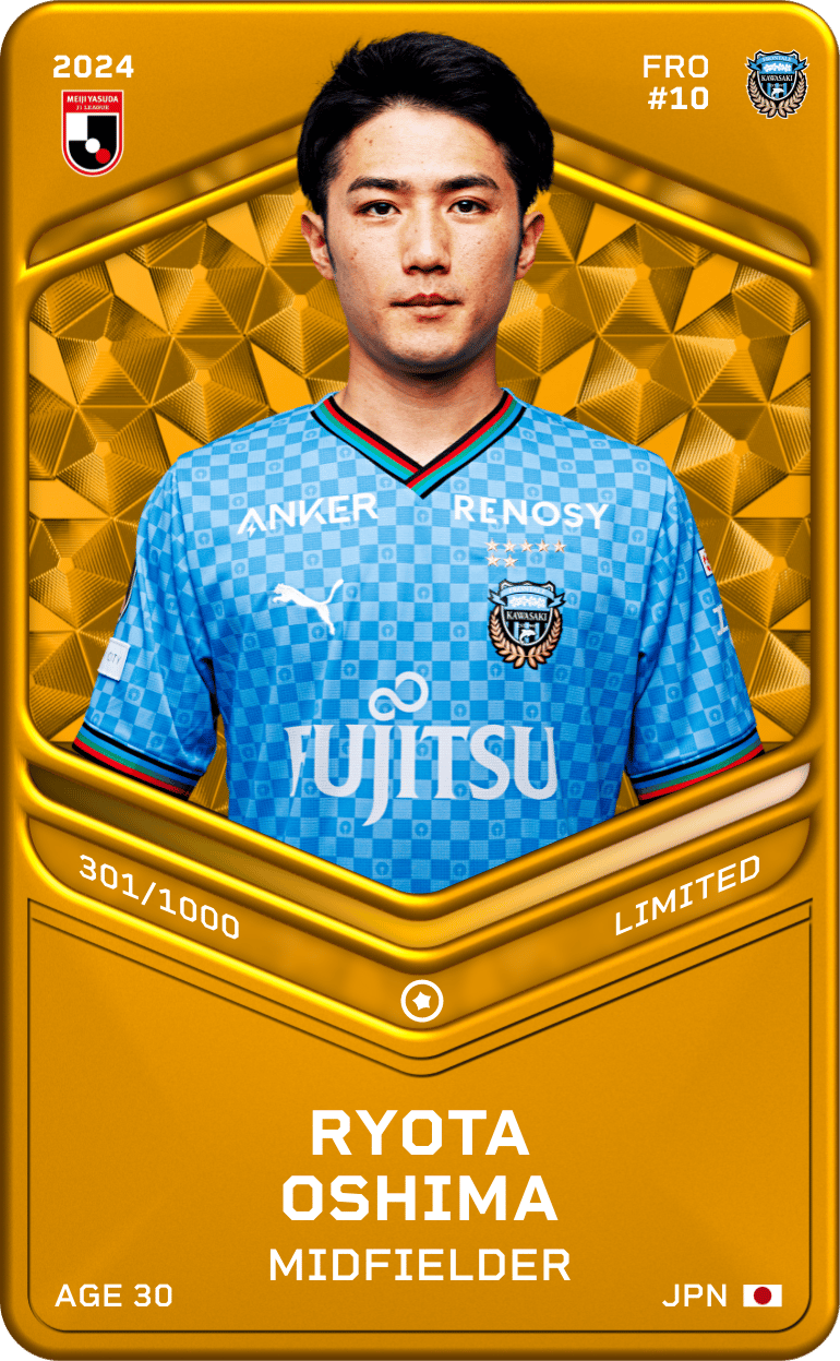 Ryota Oshima 2024-25 • Limited 301/1000