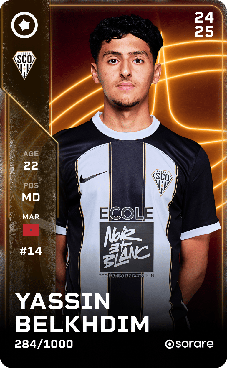 Yassin Belkhdim 2024-25 • Limited 284/1000