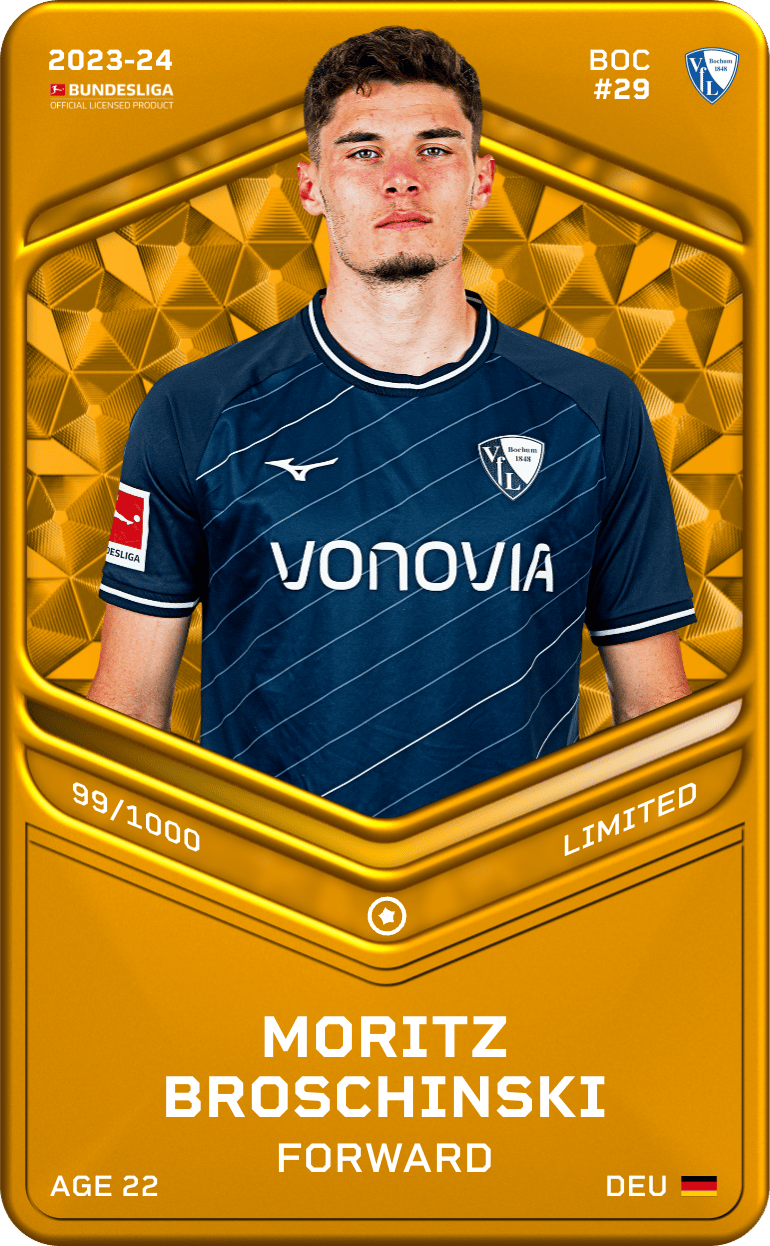 Moritz Broschinski 2023-24 • Limited 99/1000