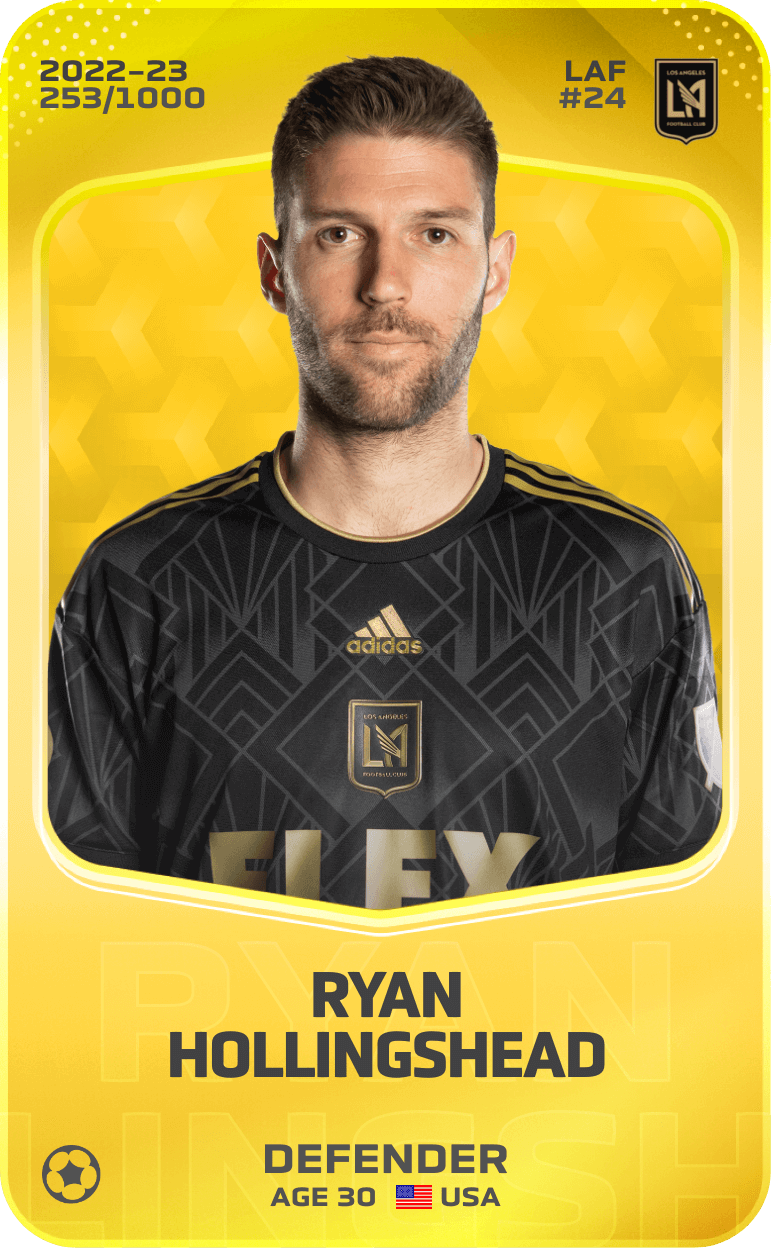 Ryan Hollingshead 2022-23 • Limited 253/1000