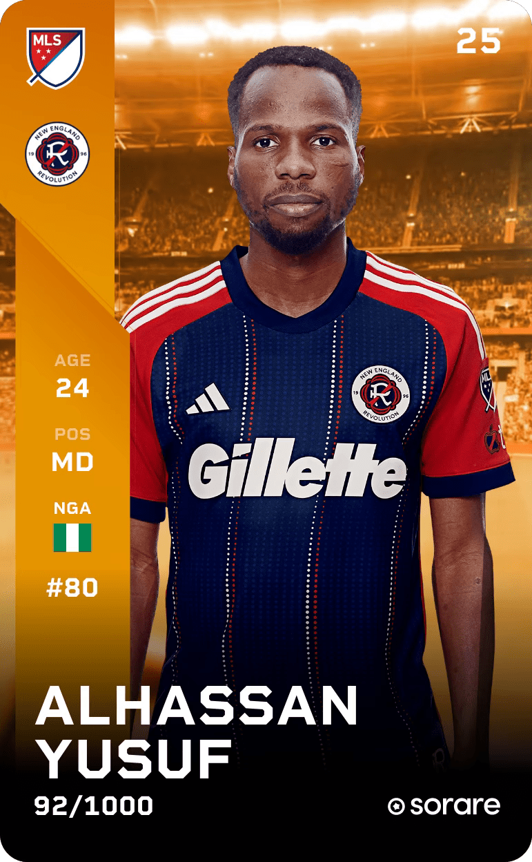 Alhassan Yusuf 2025-26 • Limited 92/1000