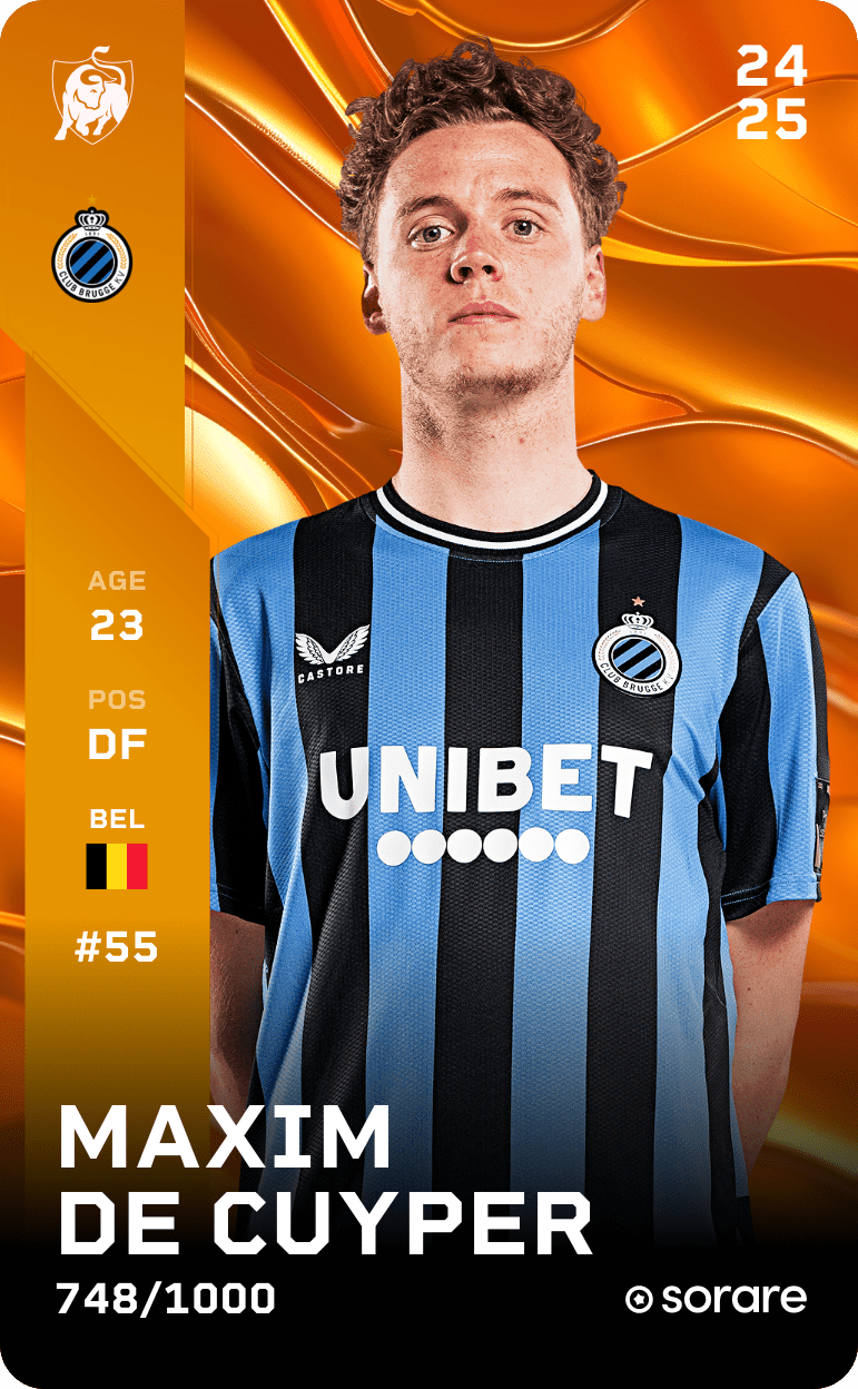 Maxim De Cuyper 2024-25 • Limited 748/1000