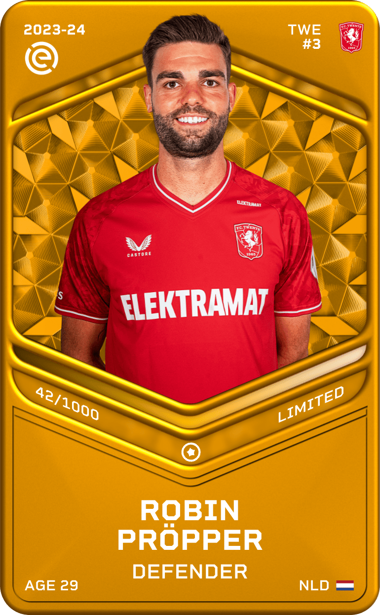 Robin Pröpper 2023-24 • Limited 42/1000