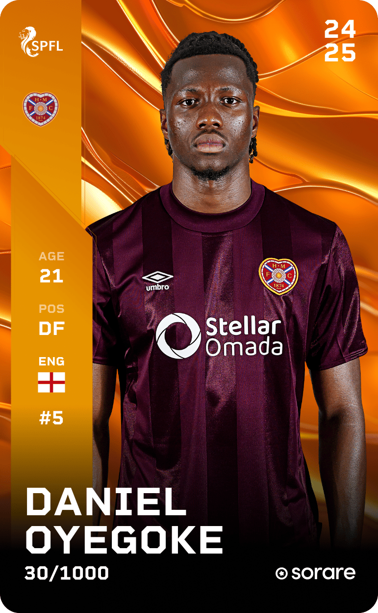 Daniel Oyegoke 2024-25 • Limited 30/1000
